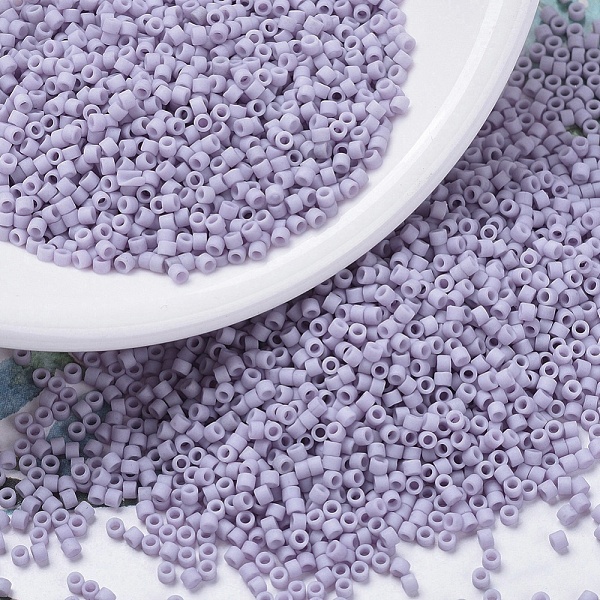 PandaHall MIYUKI Delica Beads, Cylinder, Japanese Seed Beads, 11/0, (DB0356) Matte Opaque Light Mauve, 1.3x1.6mm, Hole: 0.8mm, about..., Purple
PandaHall MIYUKI Delica Beads, Cylinder, Japanese Seed Beads, 11/0, (DB0356) Matte Opaque Light Mauve, 1.3x1.6mm, Hole: 0.8mm, about..., Purple