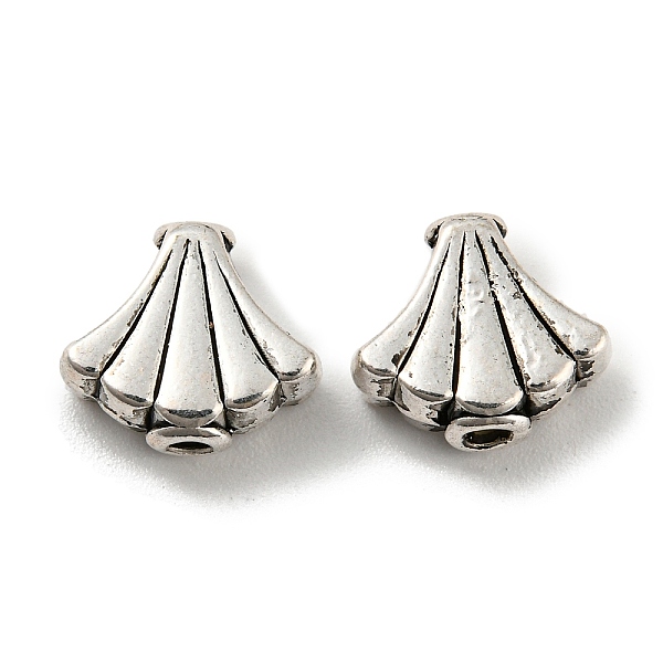 PandaHall Tibetan Style Alloy Beads, Lead Free & Cadmium Free, Fan, Antique Silver, 9x10x4mm, Hole: 1.6mm, about 961pcs/1000g Alloy Fan
PandaHall Tibetan Style Alloy Beads, Lead Free & Cadmium Free, Fan, Antique Silver, 9x10x4mm, Hole: 1.6mm, about 961pcs/1000g Alloy Fan