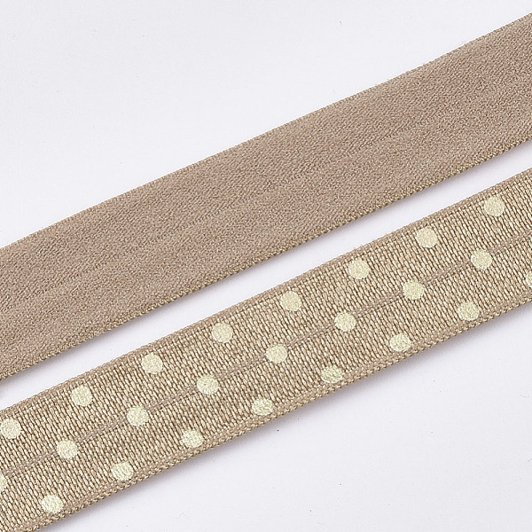 PandaHall Flat Elastic Cord, Polka Dot Pattern, Peru, 15~16x1mm, about 3.28 yards(3m)/roll Elastic Fibre Flat Brown
PandaHall Flat Elastic Cord, Polka Dot Pattern, Peru, 15~16x1mm, about 3.28 yards(3m)/roll Elastic Fibre Flat Brown