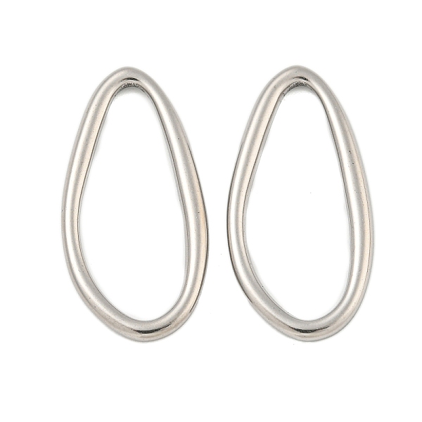 PandaHall 304 Stainless Steel Linking Rings, Irregular Teardrop, Stainless Steel Color, 29x14.5x2.5mm, Inner Diameter: 24.5x10mm 304...
PandaHall 304 Stainless Steel Linking Rings, Irregular Teardrop, Stainless Steel Color, 29x14.5x2.5mm, Inner Diameter: 24.5x10mm 304...