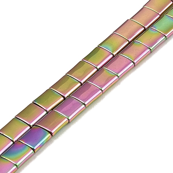 PandaHall Electroplated Non-magnetic Synthetic Hematite Beads Strands, Square, 2-Hole, Rainbow Plated, 5x5x2mm, Hole: 0.8mm, about...
PandaHall Electroplated Non-magnetic Synthetic Hematite Beads Strands, Square, 2-Hole, Rainbow Plated, 5x5x2mm, Hole: 0.8mm, about...