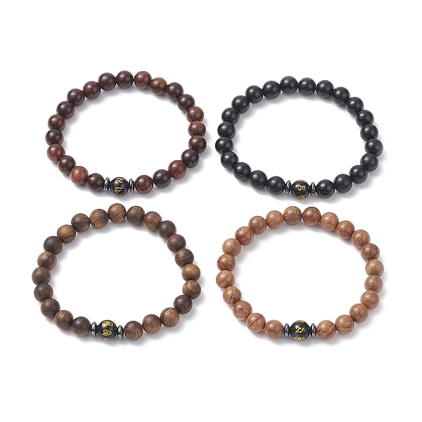 PandaHall Om Mani Padme Hum Mala Bead Bracelet, Natural Obsidian & Synthetic Hematite & Wood Stretch Bracelet for Women, Mixed Color, Inner..., Multicolor
PandaHall Om Mani Padme Hum Mala Bead Bracelet, Natural Obsidian & Synthetic Hematite & Wood Stretch Bracelet for Women, Mixed Color, Inner..., Multicolor