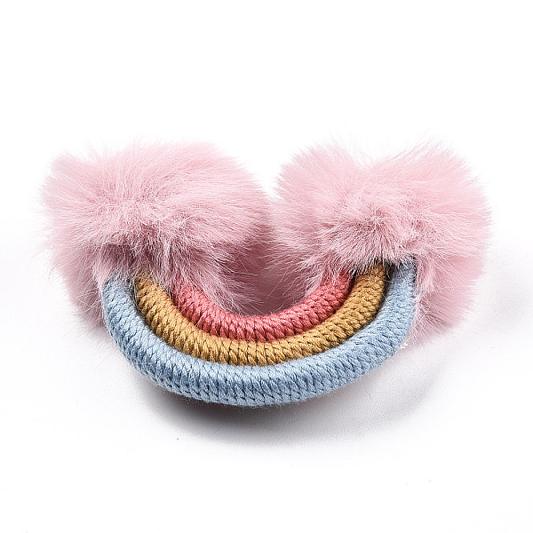 PandaHall Polycotton(Polyester Cotton) Woven Rainbow Wall Hanging, Macrame Woven Rainbow with Pompom, Pink, 49~54x51~55x13~15mm Polycotton...
PandaHall Polycotton(Polyester Cotton) Woven Rainbow Wall Hanging, Macrame Woven Rainbow with Pompom, Pink, 49~54x51~55x13~15mm Polycotton...