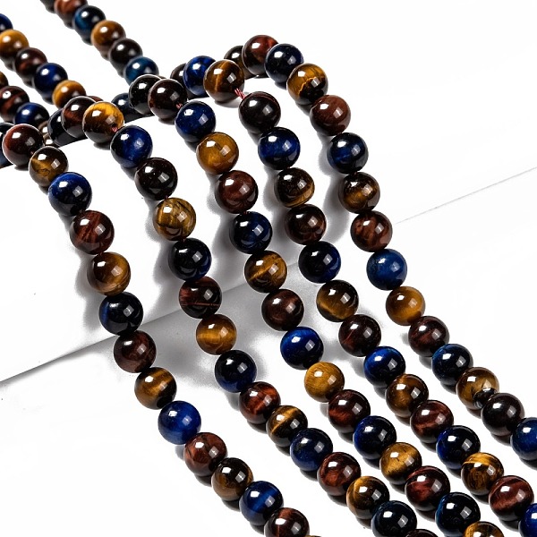 PandaHall Natural Tiger Eye Beads Strands, Grade A, Round, 8mm, Hole: 1mm, about 50pcs/strand, 15.7 inch Tiger Eye Round
PandaHall Natural Tiger Eye Beads Strands, Grade A, Round, 8mm, Hole: 1mm, about 50pcs/strand, 15.7 inch Tiger Eye Round