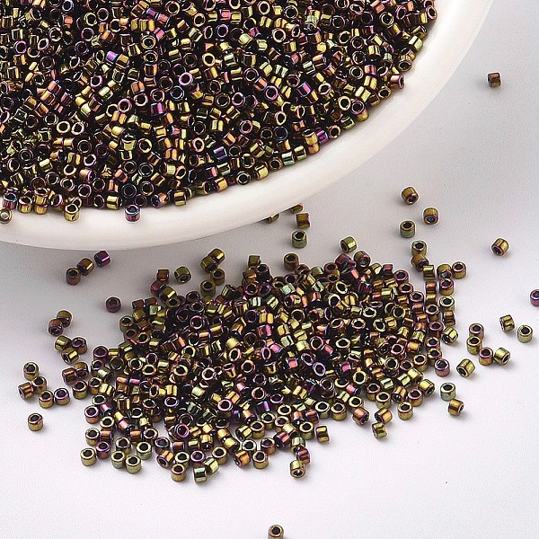 PandaHall MIYUKI Delica Beads, Cylinder, Japanese Seed Beads, 11/0, (DB0023) Metallic Gold Iris, 1.3x1.6mm, Hole: 0.8mm, about 20000pcs/bag...
PandaHall MIYUKI Delica Beads, Cylinder, Japanese Seed Beads, 11/0, (DB0023) Metallic Gold Iris, 1.3x1.6mm, Hole: 0.8mm, about 20000pcs/bag...