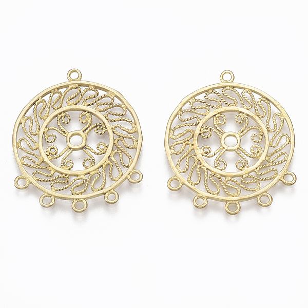 PandaHall Brass Chandelier Components Links, Nickel Free, Flat Round, Raw(Unplated), 30x25x1mm, Hole: 1mm Brass Flat Round
PandaHall Brass Chandelier Components Links, Nickel Free, Flat Round, Raw(Unplated), 30x25x1mm, Hole: 1mm Brass Flat Round