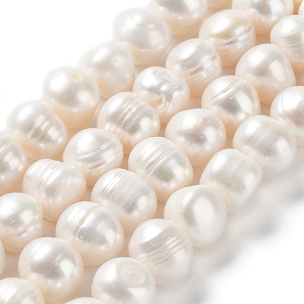 PandaHall Natural Cultured Freshwater Pearl Beads Strands, Potato, Grade AB, Antique White, 9~11x10~11mm, Hole: 0.5mm, about 35pcs/strand...
PandaHall Natural Cultured Freshwater Pearl Beads Strands, Potato, Grade AB, Antique White, 9~11x10~11mm, Hole: 0.5mm, about 35pcs/strand...