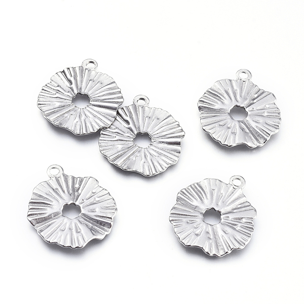 PandaHall 304 Stainless Steel Pendants, Hollow, Lotus Leaf, Stainless Steel Color, 20.5x18.5x1.5mm, Hole: 1.5mm 304 Stainless Steel Leaf
PandaHall 304 Stainless Steel Pendants, Hollow, Lotus Leaf, Stainless Steel Color, 20.5x18.5x1.5mm, Hole: 1.5mm 304 Stainless Steel Leaf