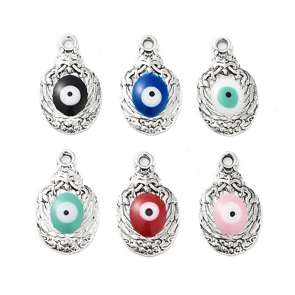 PandaHall Alloy Enamel Pendants, Bird with Evil Eye Charm, Cadmium Free & Nickel Free & Lead Free, Antique Silver, Mixed Color, 20x11.5x2mm..., Multicolor
PandaHall Alloy Enamel Pendants, Bird with Evil Eye Charm, Cadmium Free & Nickel Free & Lead Free, Antique Silver, Mixed Color, 20x11.5x2mm..., Multicolor