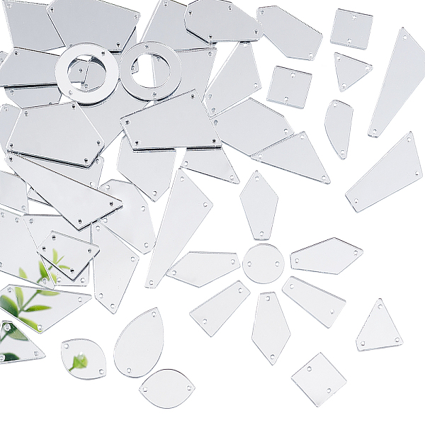 PandaHall Sew on Rhinestone, Mirror Acrylic Rhinestone Links, Garments Accessories, Mixed Shapes, Clear, 14.5~41x10~26x1.5mm Acrylic...
PandaHall Sew on Rhinestone, Mirror Acrylic Rhinestone Links, Garments Accessories, Mixed Shapes, Clear, 14.5~41x10~26x1.5mm Acrylic...