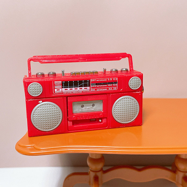 PandaHall Miniature Plastic Radio, for Dollhouse Accessories Pretending Prop Decorations, Red, 53.6x18x26mm Plastic Others Red
PandaHall Miniature Plastic Radio, for Dollhouse Accessories Pretending Prop Decorations, Red, 53.6x18x26mm Plastic Others Red