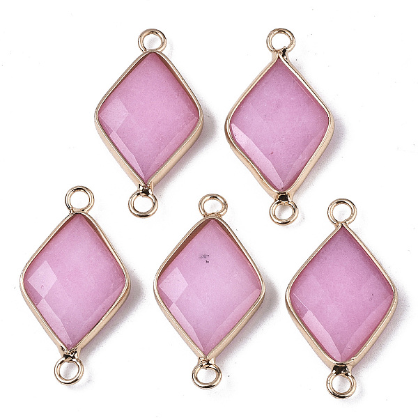 PandaHall Natural & Synthetic Gemstone Links Connectors, with Edge Light Gold Plated Brass Findings, Faceted, Rhombus, 29~30x15x4mm, Hole...
PandaHall Natural & Synthetic Gemstone Links Connectors, with Edge Light Gold Plated Brass Findings, Faceted, Rhombus, 29~30x15x4mm, Hole...