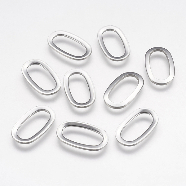 PandaHall 201 Stainless Steel Linking Rings, Oval, Stainless Steel Color, 20x11.5x1mm 201 Stainless Steel Oval
PandaHall 201 Stainless Steel Linking Rings, Oval, Stainless Steel Color, 20x11.5x1mm 201 Stainless Steel Oval
