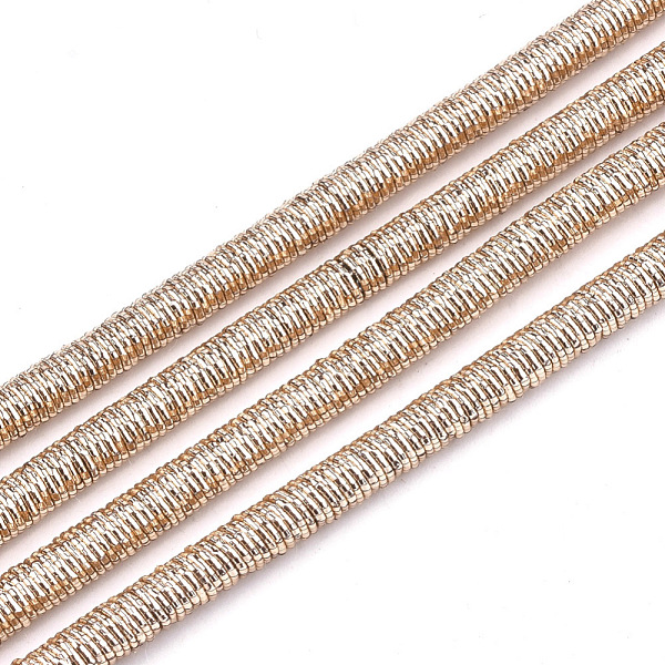 PandaHall Polyester & Cotton Cords, with Iron Chain inside, Light Salmon, 4mm, about 54.68 yards(50m)/bundle Polyester+Metallic Cord Red
PandaHall Polyester & Cotton Cords, with Iron Chain inside, Light Salmon, 4mm, about 54.68 yards(50m)/bundle Polyester+Metallic Cord Red