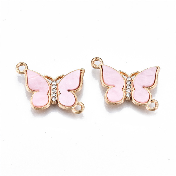 PandaHall Eco-Friendly Alloy Micro Pave Clear Cubic Zirconia Links Connectors, with Acrylic Cadmium Free & Lead Free & Nickel Free..., Pink
PandaHall Eco-Friendly Alloy Micro Pave Clear Cubic Zirconia Links Connectors, with Acrylic Cadmium Free & Lead Free & Nickel Free..., Pink