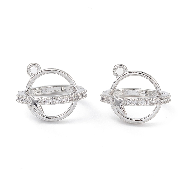 PandaHall Rack Plating Brass Pave Clear Cubic Zirconia Bead Cage Pendants, Planet Charms with Star, Cadmium Free & Lead Free, Long-Lasting...
PandaHall Rack Plating Brass Pave Clear Cubic Zirconia Bead Cage Pendants, Planet Charms with Star, Cadmium Free & Lead Free, Long-Lasting...