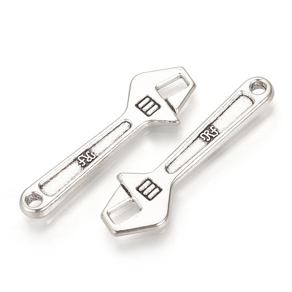 PandaHall Tibetan Style Alloy Pendants, Wrench, Cadmium Free & Lead Free,, Antique Silver, 40x13x3mm, Hole: 2mm, about 4pcs/13g Alloy Tool
PandaHall Tibetan Style Alloy Pendants, Wrench, Cadmium Free & Lead Free,, Antique Silver, 40x13x3mm, Hole: 2mm, about 4pcs/13g Alloy Tool