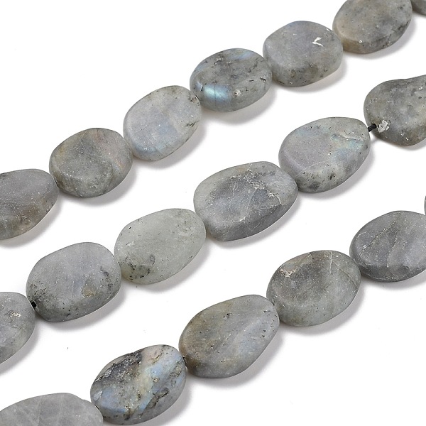 PandaHall Natural Labradorite Beads Strands, Frosted, Egg Shape, 19~21x14~15x5~6mm, Hole: 1mm, about 20~22pcs/strand, 15.75 inch(40cm)...
PandaHall Natural Labradorite Beads Strands, Frosted, Egg Shape, 19~21x14~15x5~6mm, Hole: 1mm, about 20~22pcs/strand, 15.75 inch(40cm)...