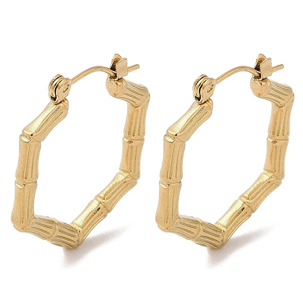 PandaHall Texture Hexagon 201 Stainless Steel Half Hoop Earrings for Women, with 304 Stainless Steel Pin, Golden, 25x2.5mm 201 Stainless...
PandaHall Texture Hexagon 201 Stainless Steel Half Hoop Earrings for Women, with 304 Stainless Steel Pin, Golden, 25x2.5mm 201 Stainless...