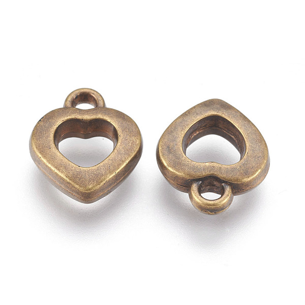 PandaHall CCB Plastic Heart Pendants, Antique Bronze, 18x15x4mm, Hole: 2.5mm Plastic Heart
PandaHall CCB Plastic Heart Pendants, Antique Bronze, 18x15x4mm, Hole: 2.5mm Plastic Heart