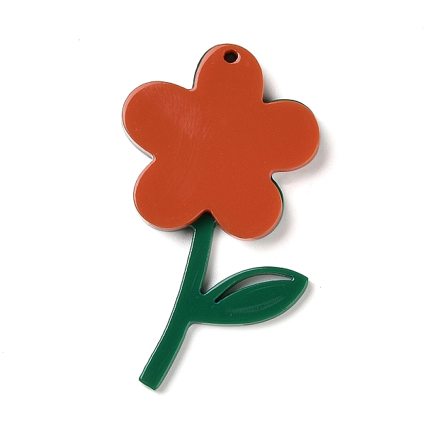 PandaHall Acrylic Pendants, Flower, Red, 50x31.5x4.5mm, Hole: 1.5mm Acrylic Flower Red
PandaHall Acrylic Pendants, Flower, Red, 50x31.5x4.5mm, Hole: 1.5mm Acrylic Flower Red
