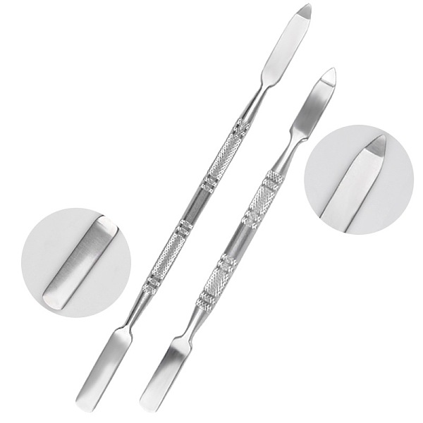 PandaHall Stainless Steel Spoon Palette Spatulas Stick Rod, Makeup Cosmetic Nail Art Tool, Stainless Steel Color, 11.5cm, 16cm, 2pcs/set...
PandaHall Stainless Steel Spoon Palette Spatulas Stick Rod, Makeup Cosmetic Nail Art Tool, Stainless Steel Color, 11.5cm, 16cm, 2pcs/set...
