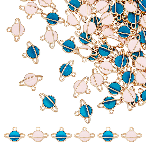 PandaHall DICOSMETIC 120Pcs 2 Colors Light Gold Tone Alloy Enamel Pendants, Planet Charm, Mixed Color, 12x16.5x2.5mm, Hole: 1.5mm..., Multicolor
PandaHall DICOSMETIC 120Pcs 2 Colors Light Gold Tone Alloy Enamel Pendants, Planet Charm, Mixed Color, 12x16.5x2.5mm, Hole: 1.5mm..., Multicolor