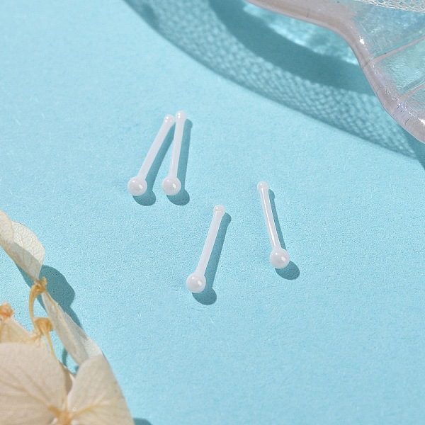 PandaHall Hypoallergenic Bioceramics Zirconia Ceramic Round Ball Nose Bone Rings, Piercing Nose Ring Studs for Women, No Fading and Nickel..., White
PandaHall Hypoallergenic Bioceramics Zirconia Ceramic Round Ball Nose Bone Rings, Piercing Nose Ring Studs for Women, No Fading and Nickel..., White