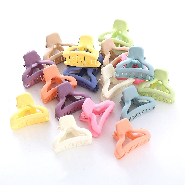 PandaHall Plastic Claw Hair Clips, with Iron Findings, for Girls, Mixed Color, 25mm Plastic Others Multicolor
PandaHall Plastic Claw Hair Clips, with Iron Findings, for Girls, Mixed Color, 25mm Plastic Others Multicolor