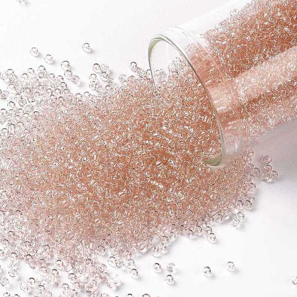 PandaHall TOHO Round Seed Beads, Japanese Seed Beads, (11) Transparent Rosaline, 15/0, 1.5mm, Hole: 0.7mm, about 3000pcs/10g Glass Pink
PandaHall TOHO Round Seed Beads, Japanese Seed Beads, (11) Transparent Rosaline, 15/0, 1.5mm, Hole: 0.7mm, about 3000pcs/10g Glass Pink