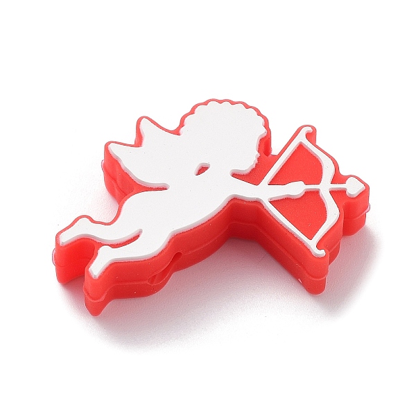 PandaHall Valentine's Day Food Grade Silicone Focal Beads, Chewing Beads For Teethers, DIY Nursing Necklaces Making, Cupid, 22x34x8mm, Hole..., Red
PandaHall Valentine's Day Food Grade Silicone Focal Beads, Chewing Beads For Teethers, DIY Nursing Necklaces Making, Cupid, 22x34x8mm, Hole..., Red