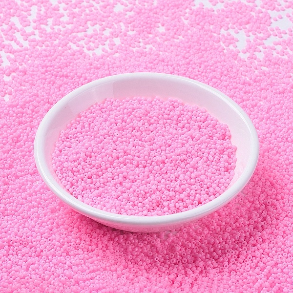 PandaHall MIYUKI Round Rocailles Beads, Japanese Seed Beads, 11/0, (RR415) Dyed Opaque Cotton Candy Pink, 2x1.3mm, Hole: 0.8mm, about...
PandaHall MIYUKI Round Rocailles Beads, Japanese Seed Beads, 11/0, (RR415) Dyed Opaque Cotton Candy Pink, 2x1.3mm, Hole: 0.8mm, about...