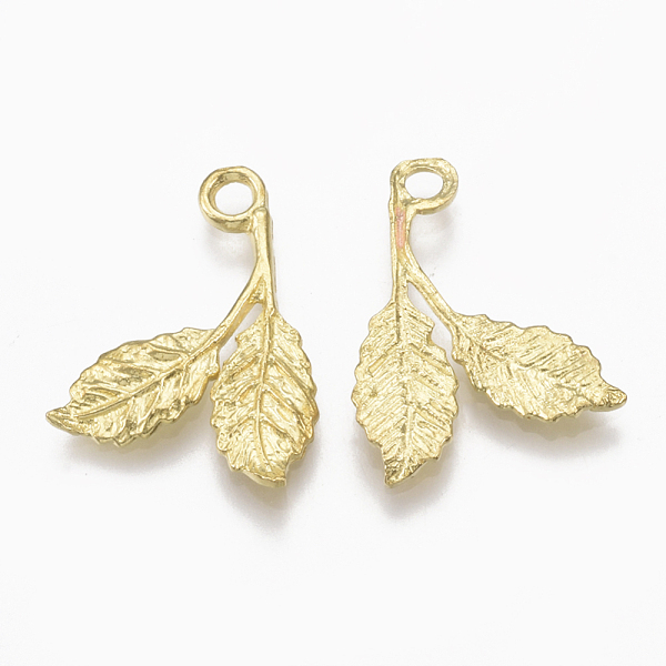 PandaHall Brass Pendants, Nickel Free, Leaf, Raw(Unplated), 20x16x1.5mm, Hole: 2mm Brass Leaf
PandaHall Brass Pendants, Nickel Free, Leaf, Raw(Unplated), 20x16x1.5mm, Hole: 2mm Brass Leaf