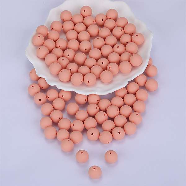 PandaHall Round Silicone Focal Beads, Chewing Beads For Teethers, DIY Nursing Necklaces Making, Linen, 15mm, Hole: 2mm Silicone Round Brown
PandaHall Round Silicone Focal Beads, Chewing Beads For Teethers, DIY Nursing Necklaces Making, Linen, 15mm, Hole: 2mm Silicone Round Brown