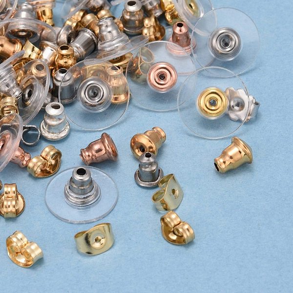 PandaHall Stainless Steel Ear Nuts, Earring Backs, Mixed Color, 4.5~33x3~16mm, Hole: 0.7~1mm Stainless Steel
PandaHall Stainless Steel Ear Nuts, Earring Backs, Mixed Color, 4.5~33x3~16mm, Hole: 0.7~1mm Stainless Steel