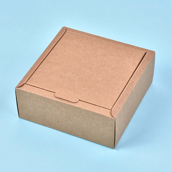 PandaHall Kraft Paper Gift Box, Folding Boxes, Square, BurlyWood, Finished Product: 15x15x6.3cm, Inner Size: 13x13x6cm, Unfold Size..., Orange
PandaHall Kraft Paper Gift Box, Folding Boxes, Square, BurlyWood, Finished Product: 15x15x6.3cm, Inner Size: 13x13x6cm, Unfold Size..., Orange