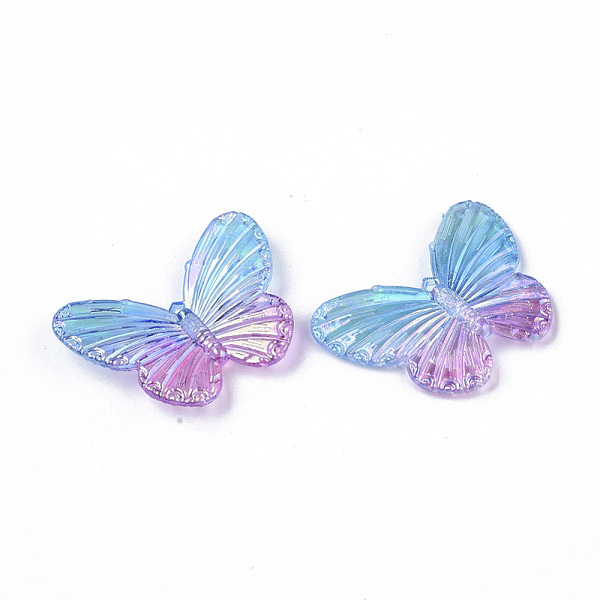 PandaHall Electroplate Transparent Acrylic Pendants, Two Tone, Butterfly, Deep Sky Blue, 31.5x41x4.5mm, Hole: 1.2mm Acrylic Butterfly Blue
PandaHall Electroplate Transparent Acrylic Pendants, Two Tone, Butterfly, Deep Sky Blue, 31.5x41x4.5mm, Hole: 1.2mm Acrylic Butterfly Blue