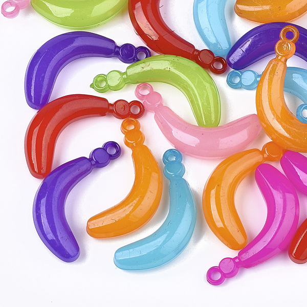 PandaHall Transparent Acrylic Pendants, Banana, Mixed Color, 43x18x10mm, Hole: 2.5mm, about 197pcs/500g Acrylic Fruit Multicolor
PandaHall Transparent Acrylic Pendants, Banana, Mixed Color, 43x18x10mm, Hole: 2.5mm, about 197pcs/500g Acrylic Fruit Multicolor
