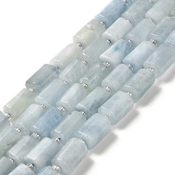 PandaHall Natural Aquamarine Beads Strands, with Seed Beads, Faceted, Column, 8.5~11x5.5~6.5mm, Hole: 1mm, about 14~15pcs/strand, 7.48''...
PandaHall Natural Aquamarine Beads Strands, with Seed Beads, Faceted, Column, 8.5~11x5.5~6.5mm, Hole: 1mm, about 14~15pcs/strand, 7.48''...