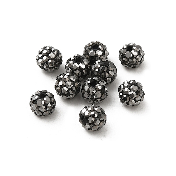 PandaHall Pave Disco Ball Beads, Polymer Clay Rhinestone Beads, Grade A, Round, Jet Hematite, 6mm, Hole: 0.8mm Polymer Clay+Glass Rhinestone..., Black
PandaHall Pave Disco Ball Beads, Polymer Clay Rhinestone Beads, Grade A, Round, Jet Hematite, 6mm, Hole: 0.8mm Polymer Clay+Glass Rhinestone..., Black
