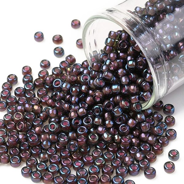 PandaHall TOHO Round Seed Beads, Japanese Seed Beads, (382) Pink Lined Amethyst Luster, 8/0, 3mm, Hole: 1mm, about 222pcs/bottle, 10g/bottle...
PandaHall TOHO Round Seed Beads, Japanese Seed Beads, (382) Pink Lined Amethyst Luster, 8/0, 3mm, Hole: 1mm, about 222pcs/bottle, 10g/bottle...
