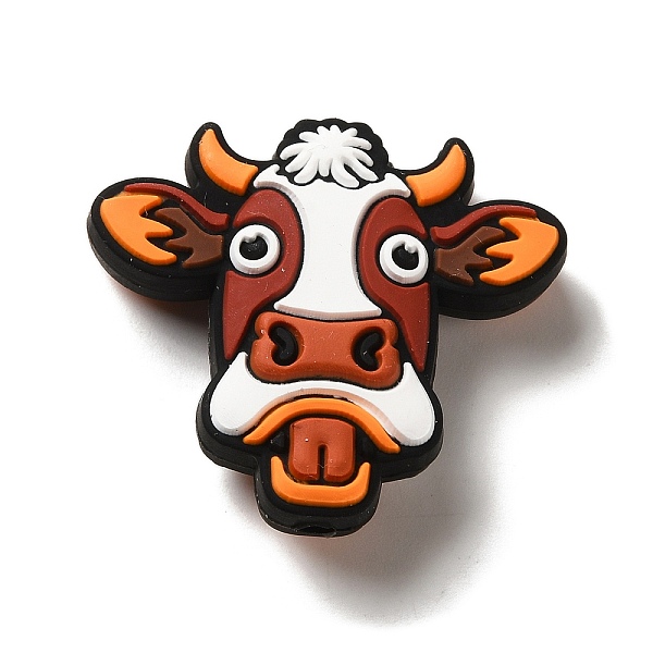 PandaHall Silicone Focal Beads, DIY Nursing Necklaces Making, Cattle, Saddle Brown, 26x29.5x9mm, Hole: 2mm Silicone Cattle
PandaHall Silicone Focal Beads, DIY Nursing Necklaces Making, Cattle, Saddle Brown, 26x29.5x9mm, Hole: 2mm Silicone Cattle