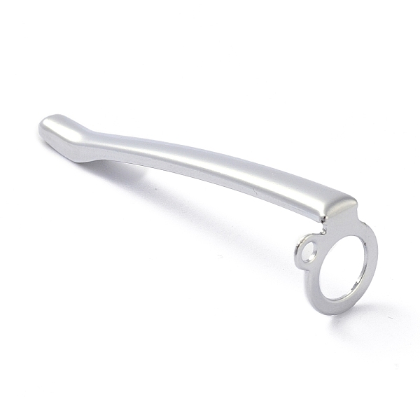 PandaHall Iron Pocket Clip, for DIY Fountain Pen or Pencil Making, Platinum, 42x12x11mm, Hole: 1.6mm Iron
PandaHall Iron Pocket Clip, for DIY Fountain Pen or Pencil Making, Platinum, 42x12x11mm, Hole: 1.6mm Iron