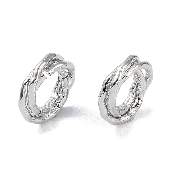 PandaHall Brass Linking Rings, Wire Wrapping Rings, Platinum, 11x11.5x3mm, Hole: 6mm Brass Ring
PandaHall Brass Linking Rings, Wire Wrapping Rings, Platinum, 11x11.5x3mm, Hole: 6mm Brass Ring