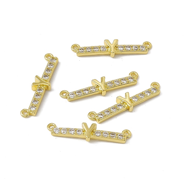 PandaHall Rack Plating Brass Micro Pave Clear Cubic Zirconia Connector Charms, Real 18K Gold Plated, Long-Lasting Plated, Cadmium Free &...
PandaHall Rack Plating Brass Micro Pave Clear Cubic Zirconia Connector Charms, Real 18K Gold Plated, Long-Lasting Plated, Cadmium Free &...