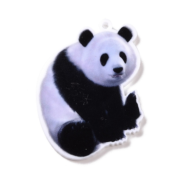 PandaHall Printed Opaque Acrylic Pendants, Animal Theme Charms, Panda Pattern, 38x28x2mm, Hole: 1.5mm Acrylic Panda White
PandaHall Printed Opaque Acrylic Pendants, Animal Theme Charms, Panda Pattern, 38x28x2mm, Hole: 1.5mm Acrylic Panda White