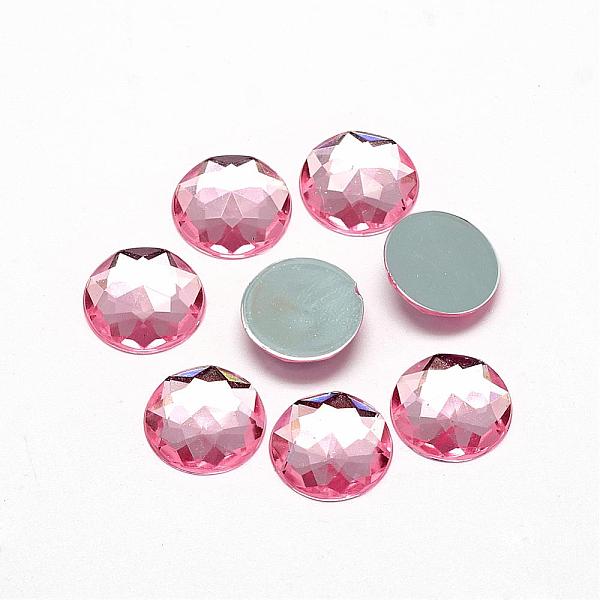 PandaHall Acrylic Rhinestone Flat Back Cabochons, Faceted, Bottom Silver Plated, Half Round/Dome, Pink, 8x3mm Acrylic Rhinestone Half Round...
PandaHall Acrylic Rhinestone Flat Back Cabochons, Faceted, Bottom Silver Plated, Half Round/Dome, Pink, 8x3mm Acrylic Rhinestone Half Round...