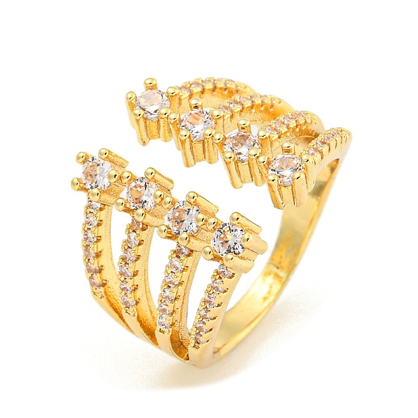 PandaHall Brass Micro Pave Clear Cubic Zirconia Wide Open Cuff Rings for Women, Real 16K Gold Plated, US Size 6(16.5mm) Brass+Cubic Zirconia...
PandaHall Brass Micro Pave Clear Cubic Zirconia Wide Open Cuff Rings for Women, Real 16K Gold Plated, US Size 6(16.5mm) Brass+Cubic Zirconia...