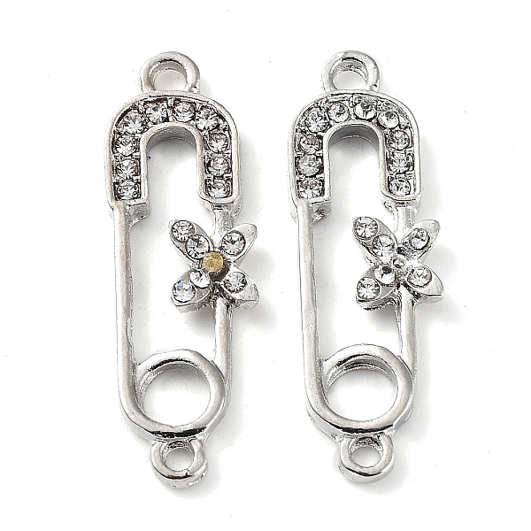 PandaHall Alloy with Rhinestone Pendants, Cadmium Free & Lead Free, Paper Clip with Butterfly, Platinum, 28.5x9x2.8mm, Hole: 2mm..., Clear
PandaHall Alloy with Rhinestone Pendants, Cadmium Free & Lead Free, Paper Clip with Butterfly, Platinum, 28.5x9x2.8mm, Hole: 2mm..., Clear