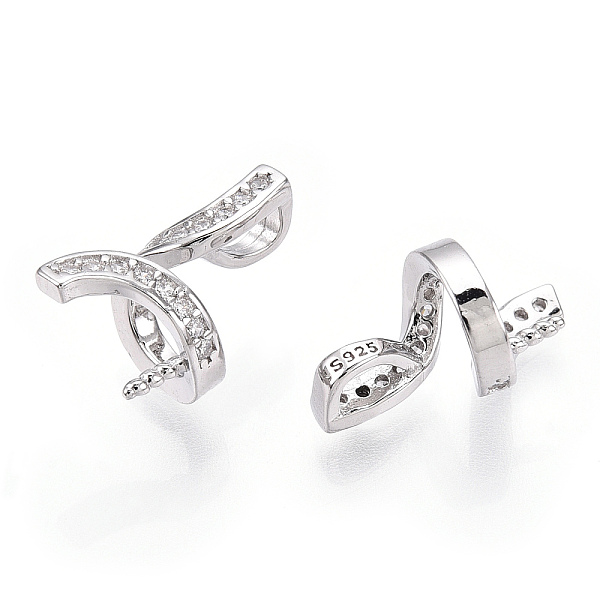 PandaHall Rhodium Plated 925 Sterling Silver Micro Pave Clear Cubic Zirconia Cloud Symbol Charms for Half Drilled Beads, with S925 Stamp...
PandaHall Rhodium Plated 925 Sterling Silver Micro Pave Clear Cubic Zirconia Cloud Symbol Charms for Half Drilled Beads, with S925 Stamp...